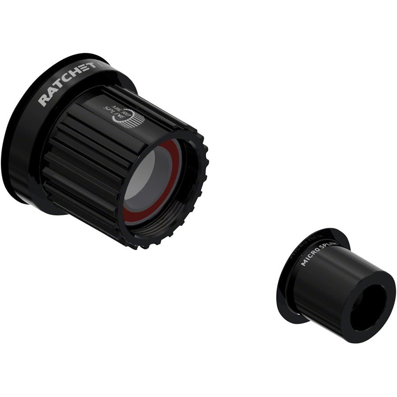 DT Swiss Ratchet LN Freehub Body – Shimano Micro Spline Standard Aluminum Sealed Bearing Kit w/ End Cap 12 x 142/148 mm