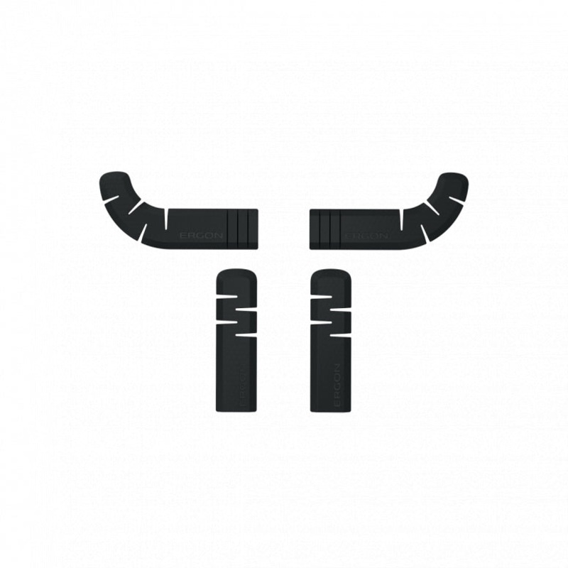 Ergon BT Orthocell Bar Pad Set – Black Black