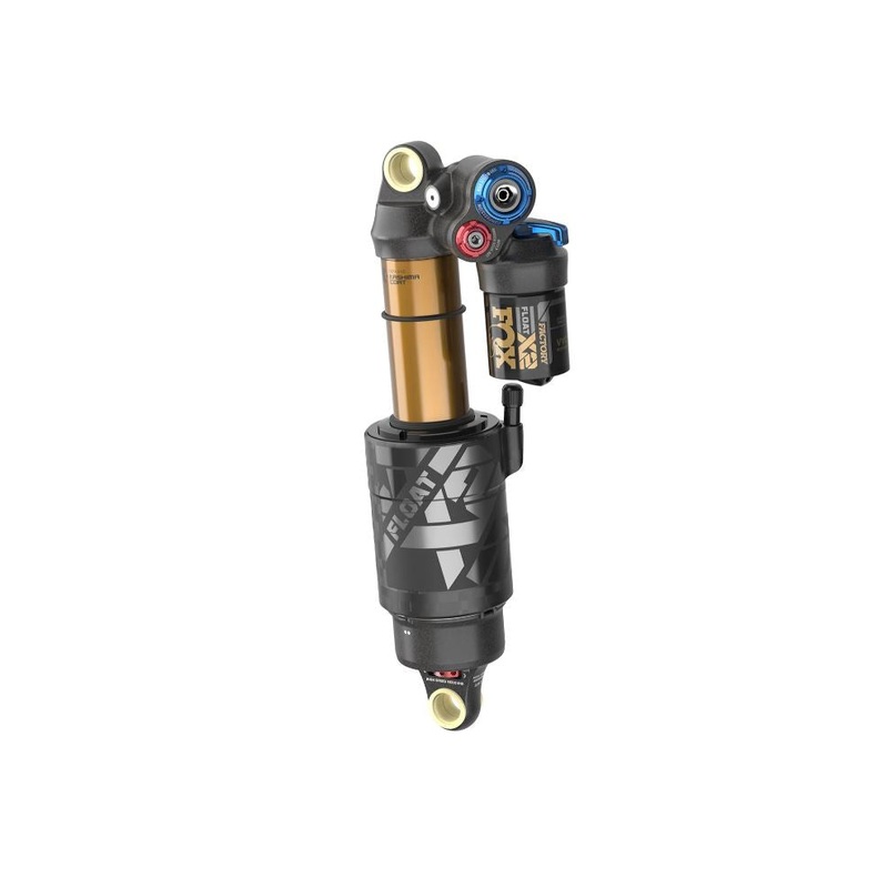 Fox Suspension Float X2 Factory 2 Pos Adj – Metric – Kashima-Gray – 2025 Kashima – Gray 210mm 50mm – Travel