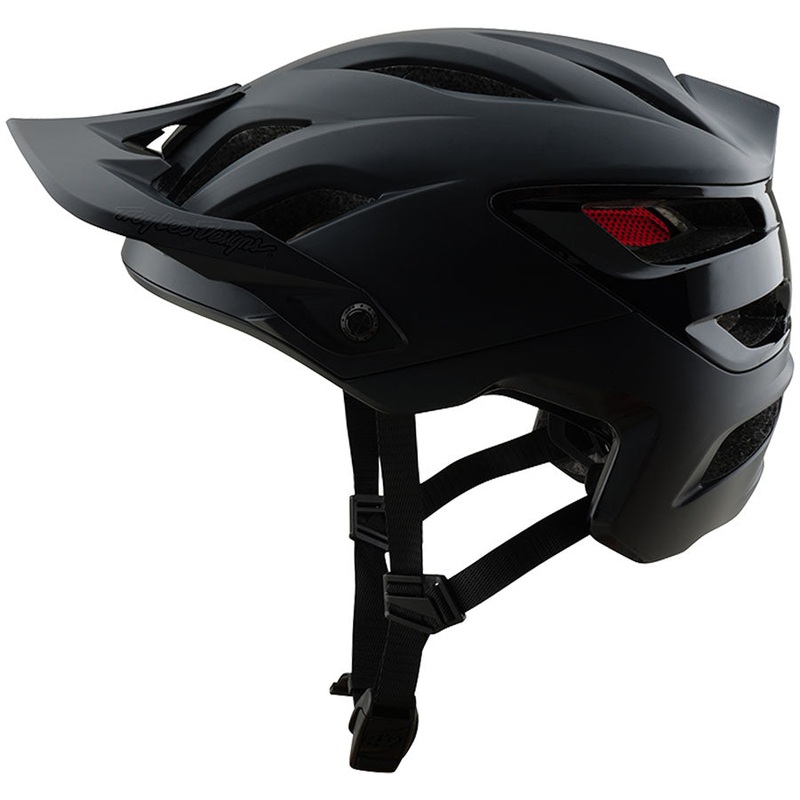 Mountain Bike Helmet Troy Lee Designs A3  Uno Black, X-Small/Small
