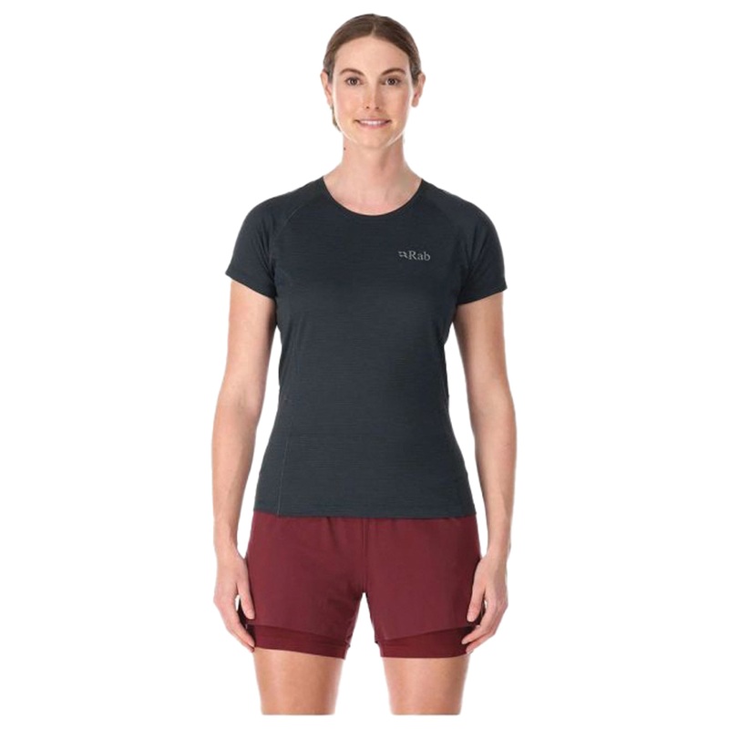 Rab Sonic Tee Women’s in Beluga – Size Small