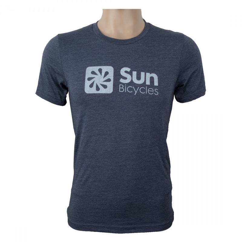 Sun Bicycles 60/40 T-Shirt Heather Navy SM Unisex