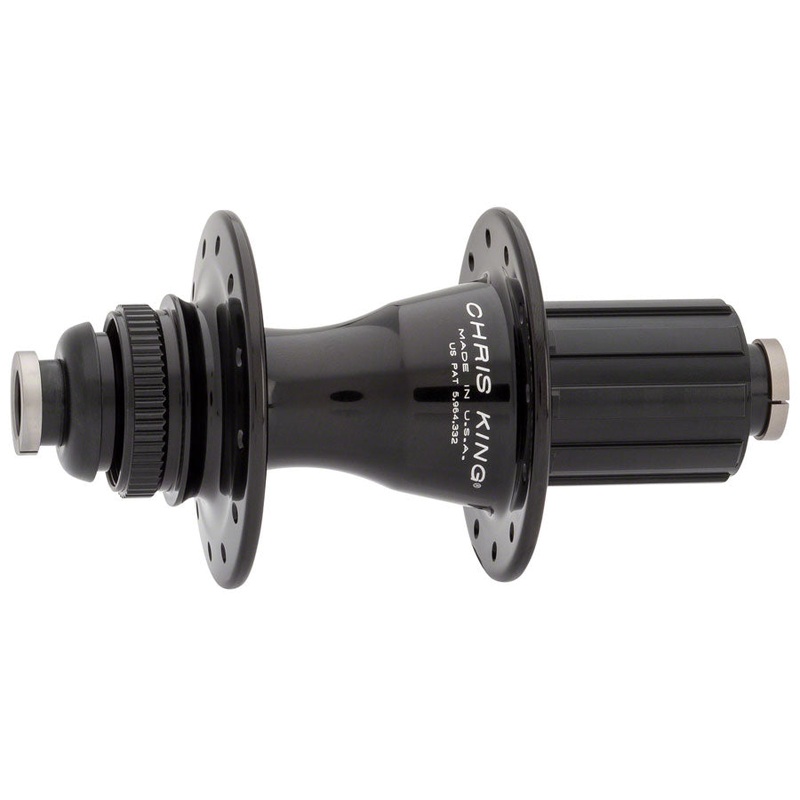 Chris King R45D Rear Hub – 12 x 142mm, Center-Lock, HG 11 Road, Black, 32H