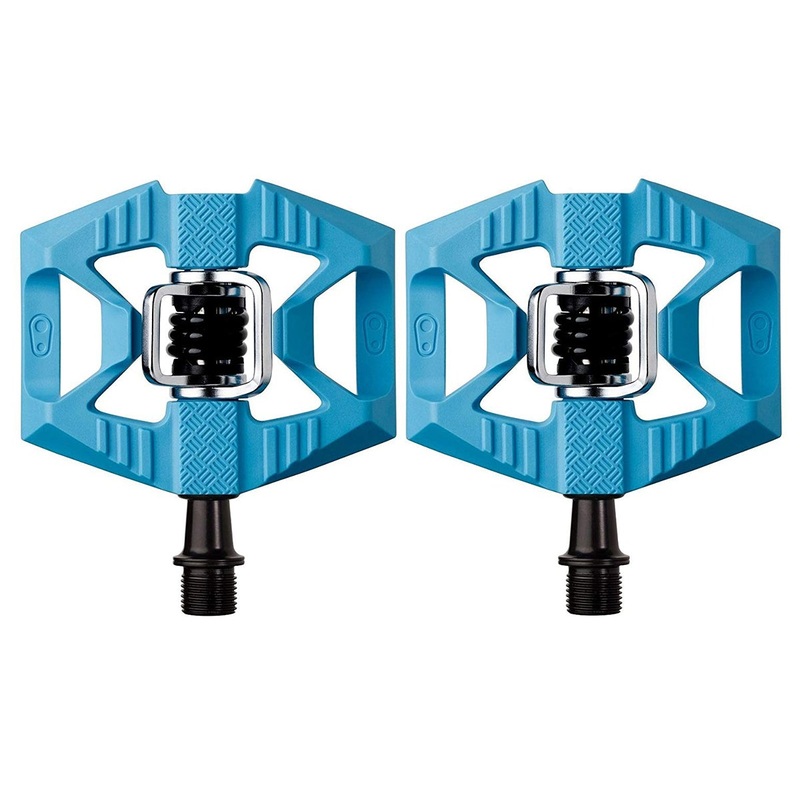 Crank Brothers Double Shot 1 Hybrid Pedals – Blue Blue