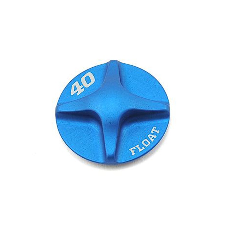 Fox Suspension 40 Float Air Top Cap – Ano Blue Blue Each