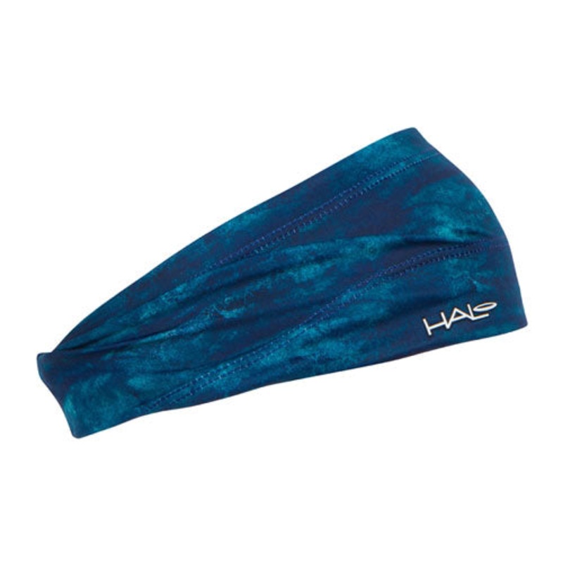 Halo Headbands Bandit Collection  Moisture-Wicking Dryline Fabric, Halo Technology Sweat Channels, One Size, Performance Cycling Headbands in Multiple Colors Ocean