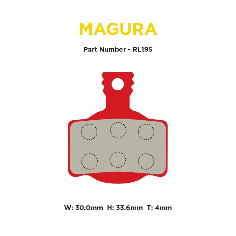 Red Label Race Brake Pads – Magura MT2 / MT4 / MT6 / MT8