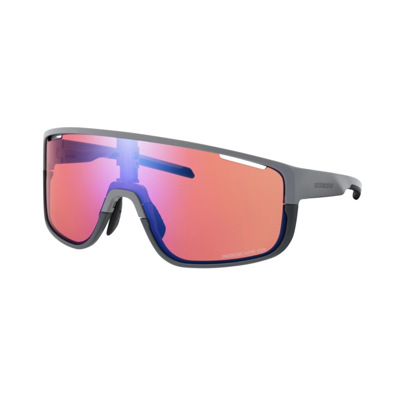 Shimano Pulsar RS Sunglasses – Off Road Lens – Frost Gray Frost Gray Includes PC Clear Spare Lens