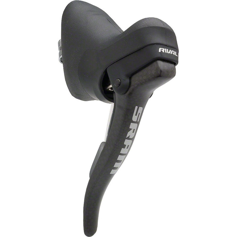 SRAM Rival Front Shift / Brake Lever Left 2x Road Carbon Black