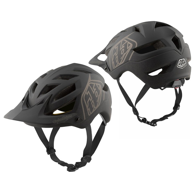 Troy Lee Designs A1 MIPS MTB Helmet – Classic – Black Black Medium/Large