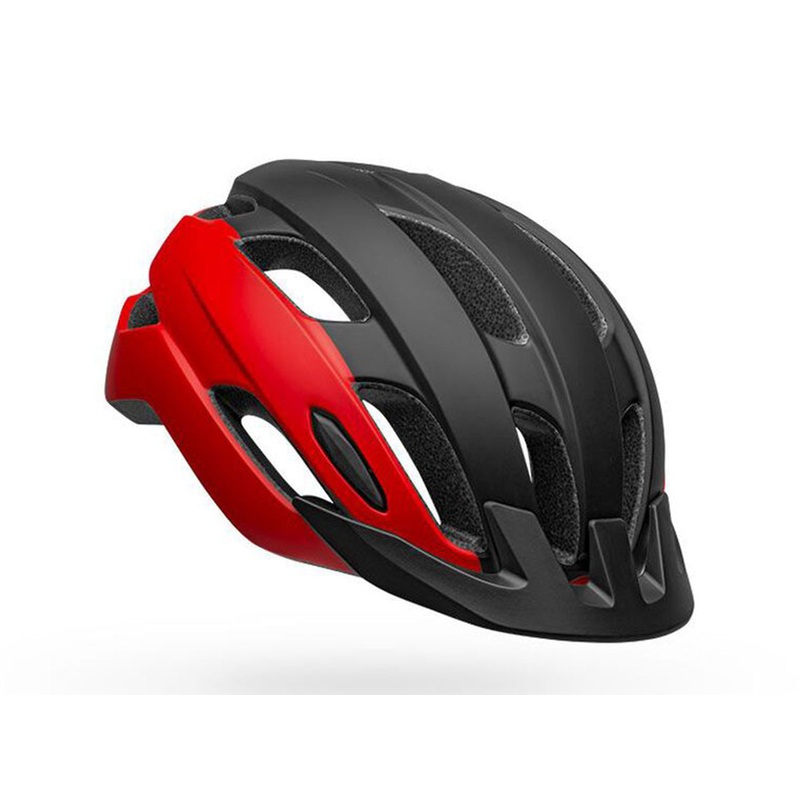 Bell Trace MIPS Road/XC Helmet – Matt Red-Black Matt Red – Black Small/Medium