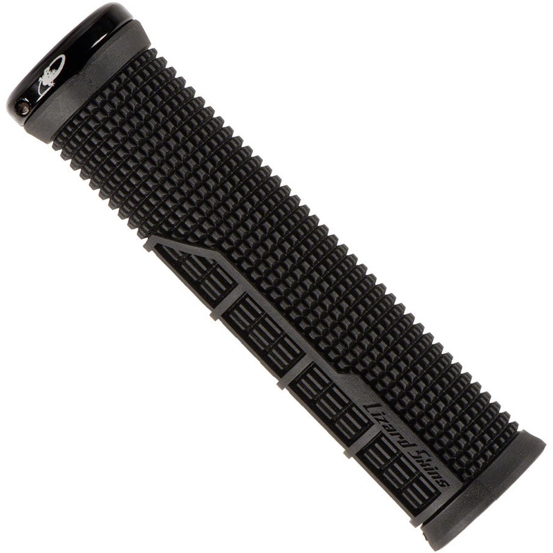 Lizard Skins Machine Bicycle Handlebar Grip Jet Black Single Sided Lock-On 135mm