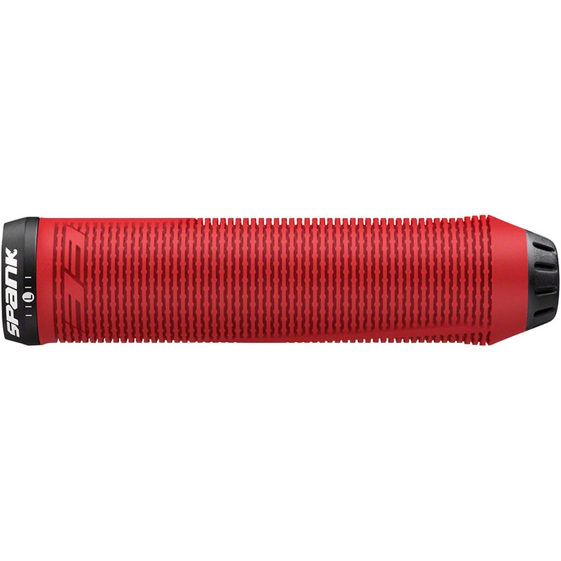 Spank Spike 33 Grips – 33mm Diameter, Red