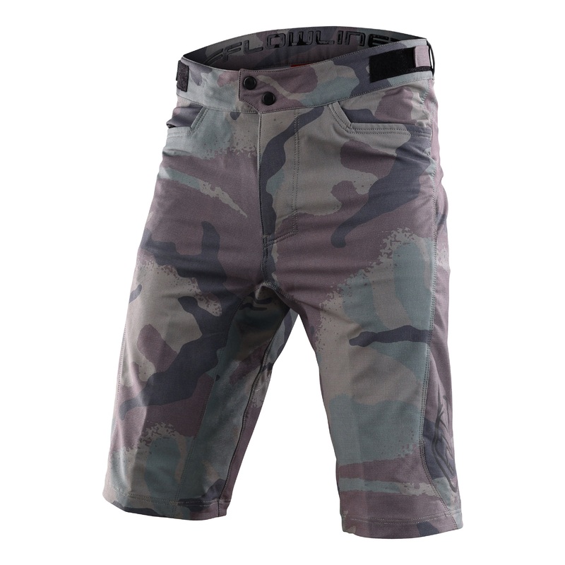 Troy Lee Designs Flowline MTB Short Shell – Camo – Woodland Woodland 30″