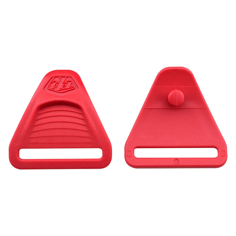 Troy Lee Designs Rogue Knee Guard Replacement Buckle – Youth – Red Red One Size