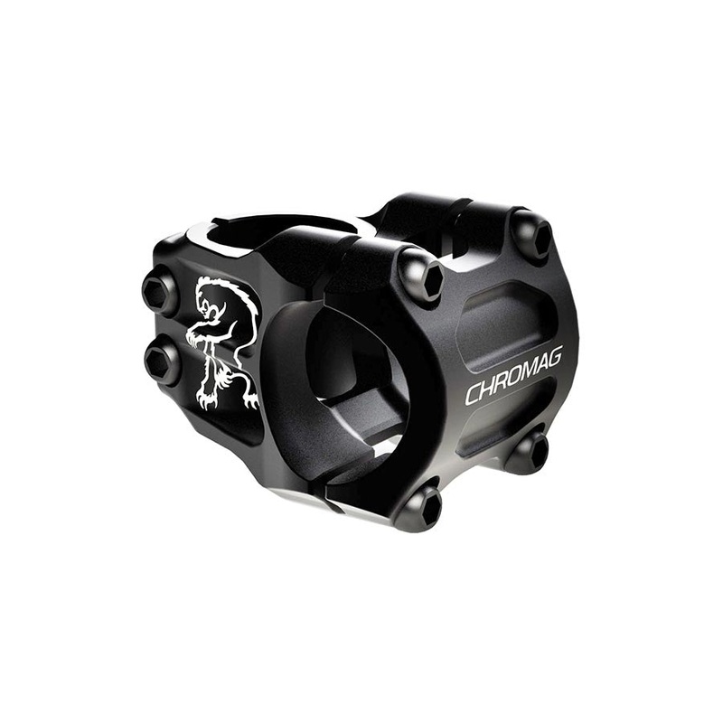 Chromag Riza Stem Diameter: 31.8mm, Length: 32mm, Steerer: 1-1/8”, 0, Black