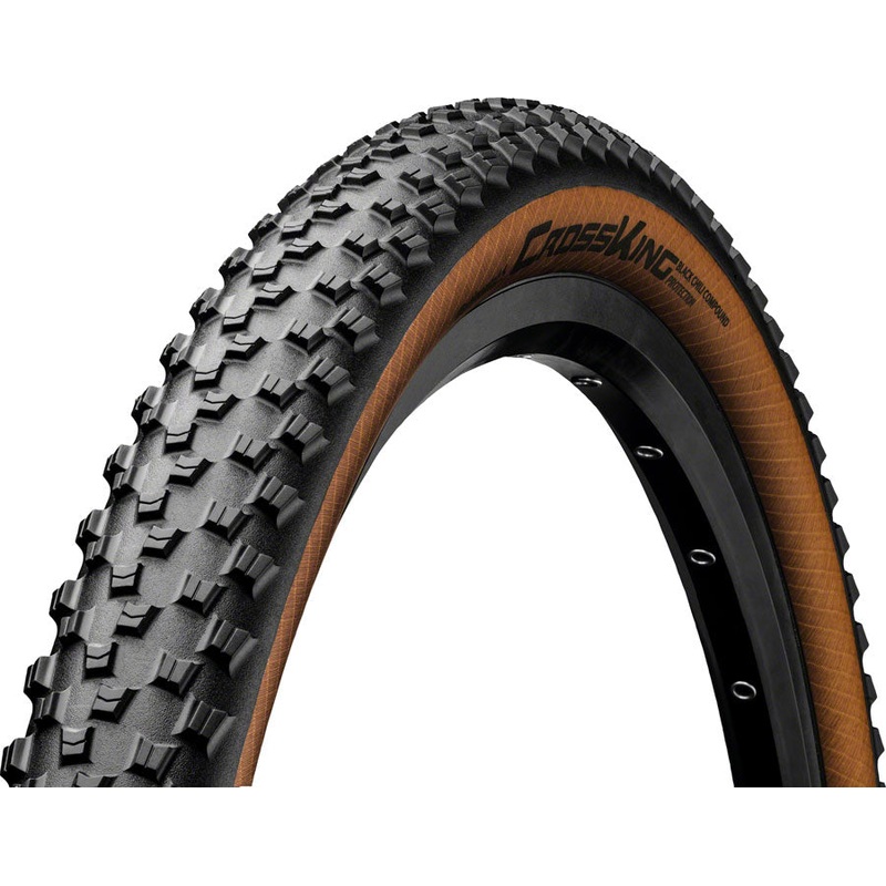 Continental Cross King Tire – 29 x 2.20, Tubeless, Folding, Black/Bernstein, BlackChili, ProTection, E25
