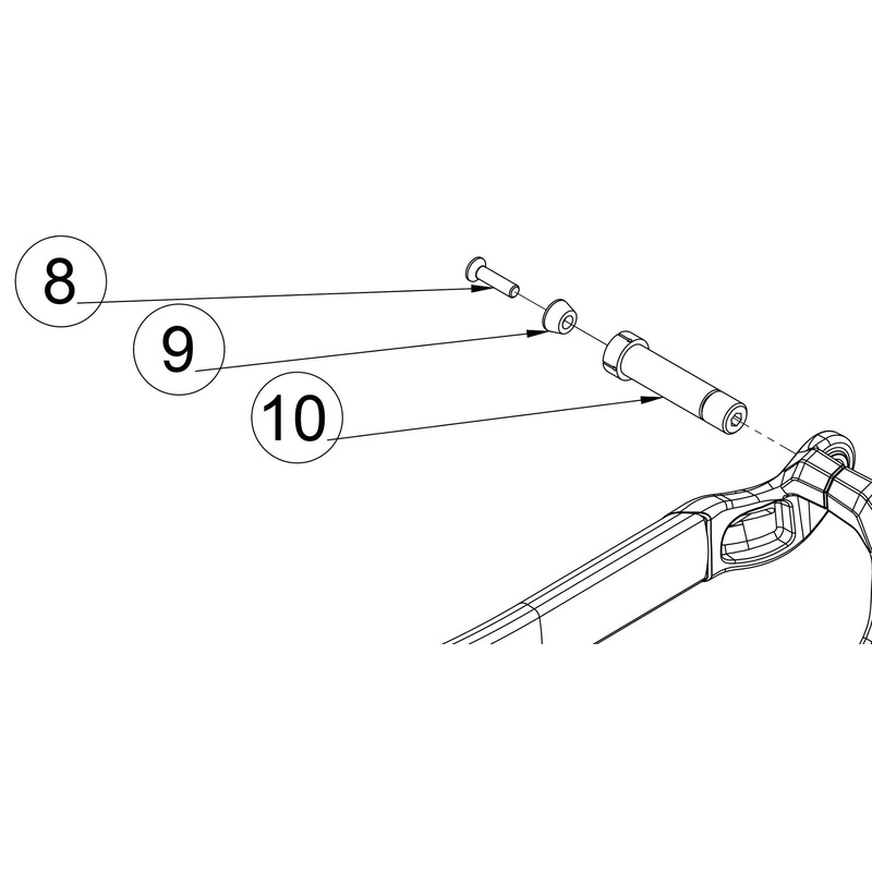 Polygon Siskiu Te Paint Pivot Bolt Set