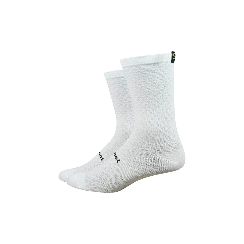 Sock DeFeet Evo Mont Ventoux 6 X-Large White