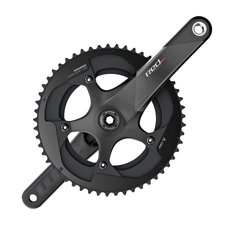 SRAM Red Crankset 11 sp. 170, 52/36T, BCD: 110mm, GXP, 68/70mm, 45.5mm, Carbon