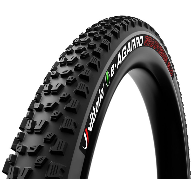 Vittoria e-Agarro Tire – 29 x 2.6 Tubeless Folding Black/Anthracite TNT G2.0