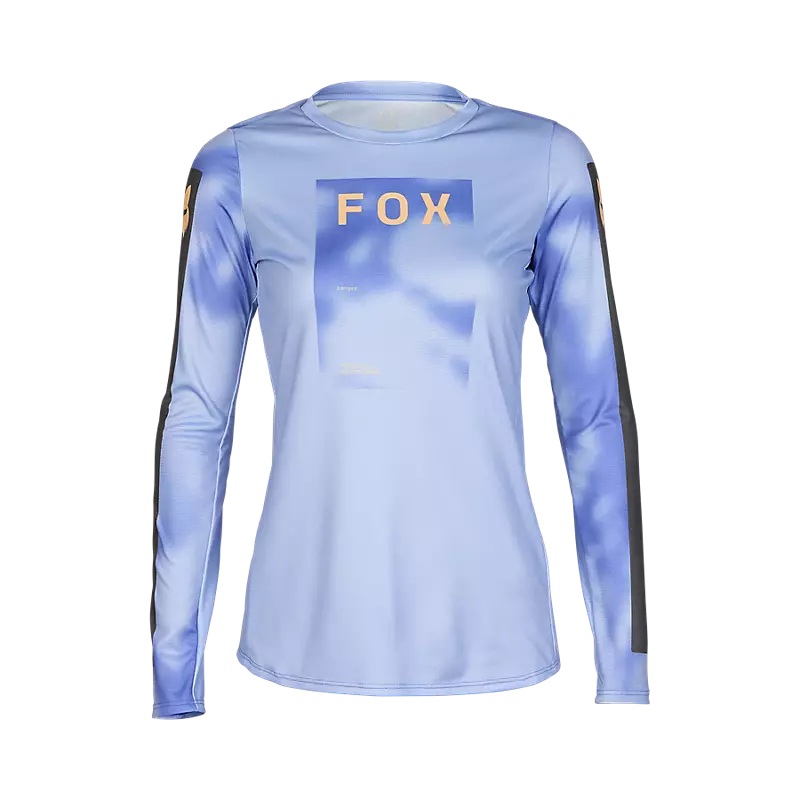Fox Racing Ranger Long Sleeve MTB Jersey – Taunt – Womens – Tulip Tulip X-Small