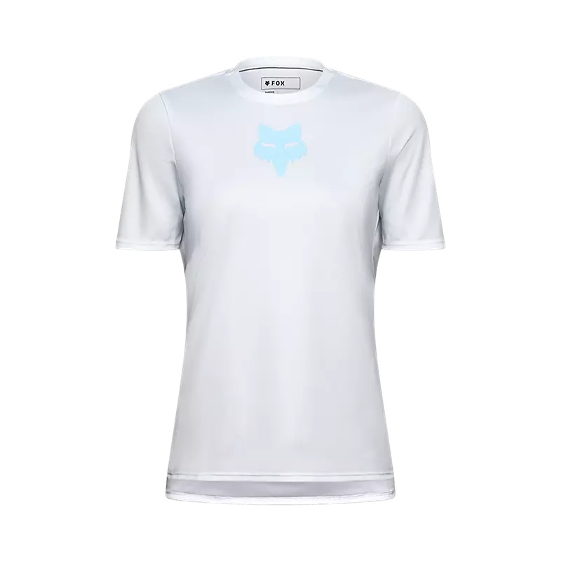 Fox Racing Ranger Short Sleeve MTB Jersey – Fox Head – Womens – Pale Blue Pale Blue X-Small