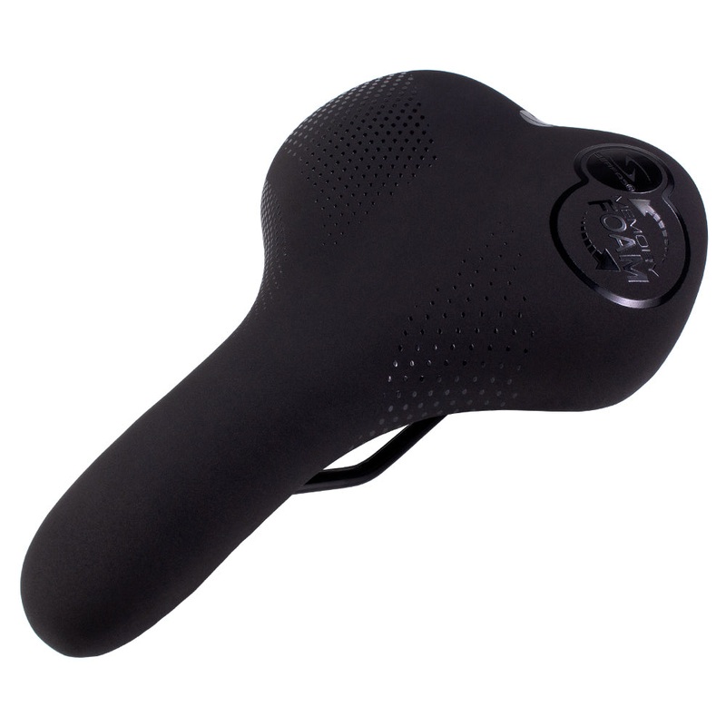 Serfas TBM-10 Tailbones Memory Foam Waterproof Saddle Black