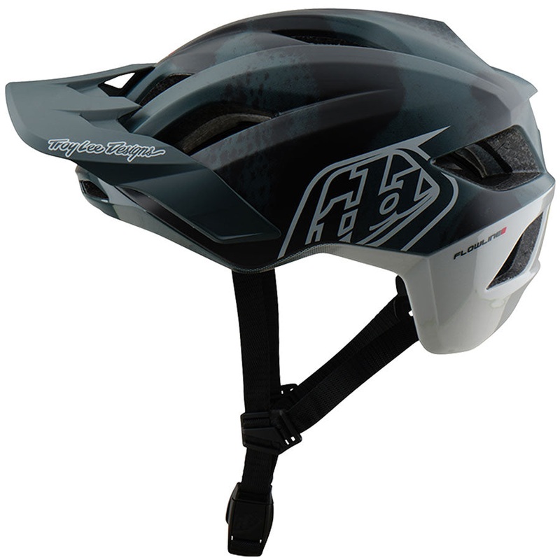 Troy Lee Designs Flowline SE Helmet   Badge Camo Gray, Medium/Large