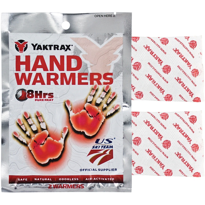 Yaktrax Hand & Foot Warmers 10 Pack – Odorless, Eco-Friendly, Reusable Heat Packs for Cold Weather Comfort & Warmth HAND WARMERS