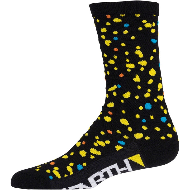 45NRTH Speck Lightweight Wool Socks – Black Large