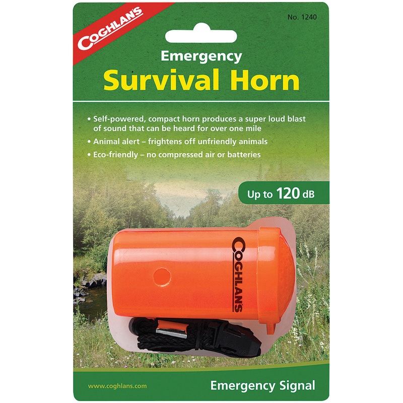 Coghlans Emergency Survival Horn – Loud and Reliable Safety Signal