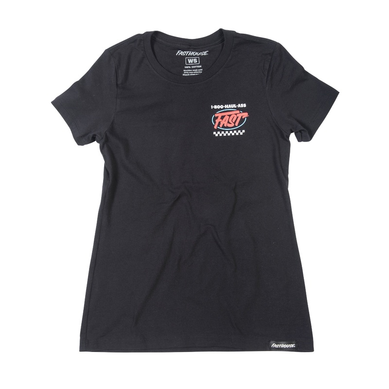 Fasthouse Toll Free Tee – Womens – Black Black Small