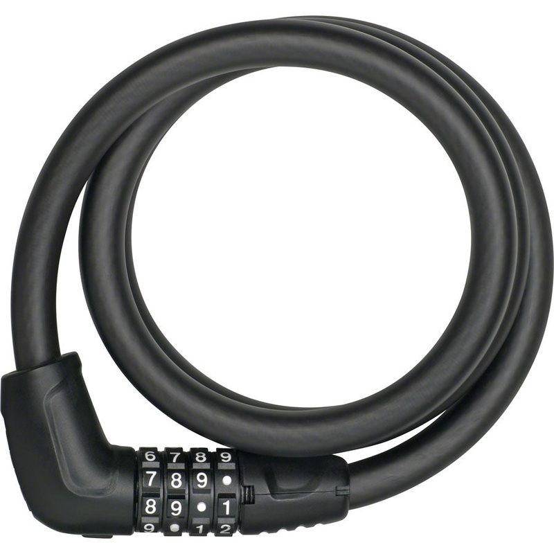 Abus Tresor 6412C Cable Lock Black Combination 2.8′ Bracket Included