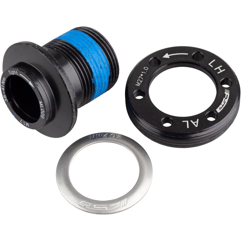 Full Speed Ahead QR-20 Self Extracting Crank Bolt Assembly – M17 Bolt M27 Cap Anodized BLK
