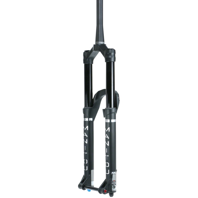 Manitou Mezzer Expert Suspension Fork – 27.5″, 180 mm, 15 x 110 mm, 37 mm Offset, Black