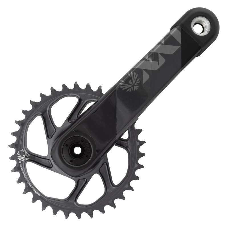 Sram XX1 Eagle Crankset 175×34 12 Speed Carbon Fiber Gray DUB Spindle