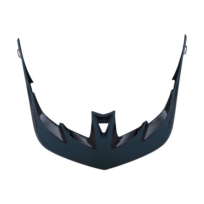 Troy Lee Designs A3 Replacement Visor – Uno Slate Blue Slate Blue