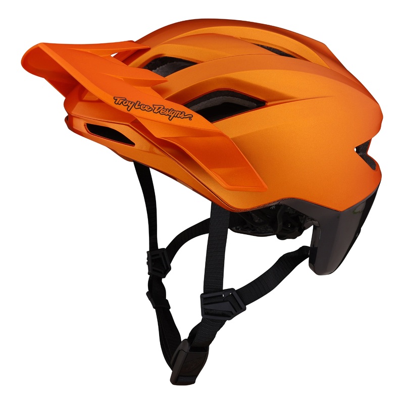 Troy Lee Designs Flowline SE MTB Helmet with MIPS – Radian – Orange-Dark Gray – 2023 Orange – Dark Gray X-Small/Small