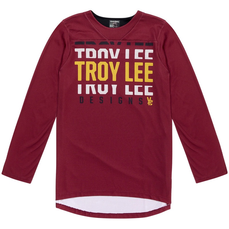 Troy Lee Designs Ruckus 3/4 Jersey  Spun Oxblood, Large