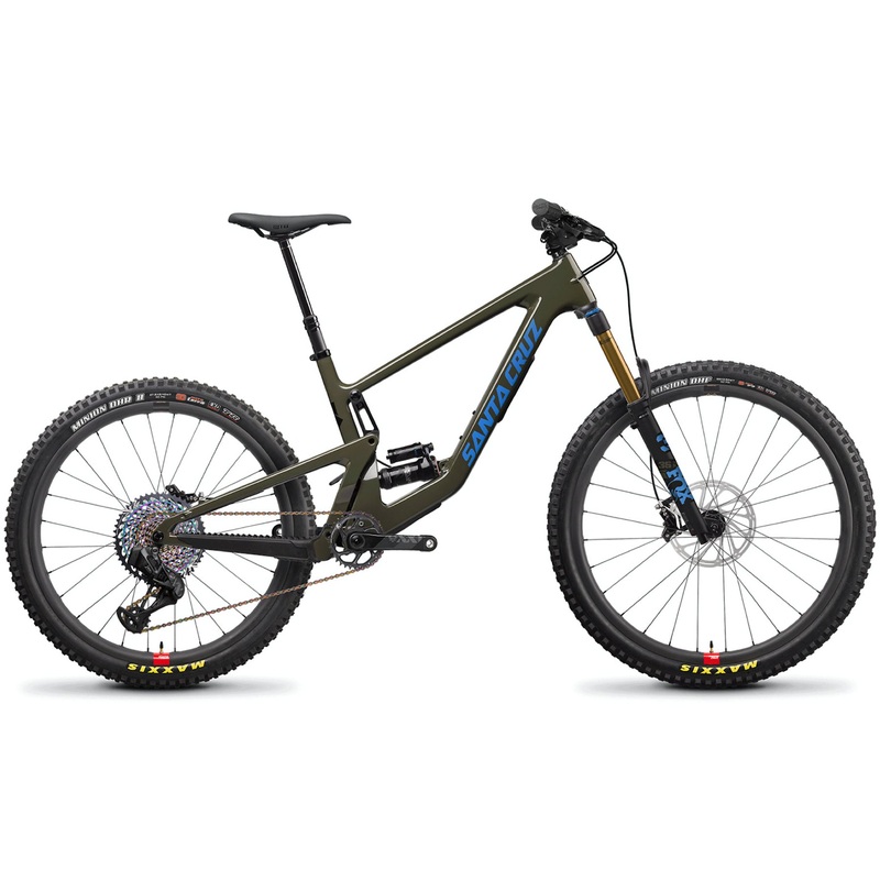 Santa Cruz Bronson Carbon CC MX – XX1 Reserve – Gloss Moss – 2022 Gloss Moss – Blue Medium