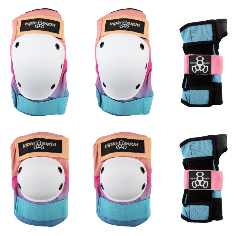 Triple Eight Saver Series 3-Pack Sunset Fade LG Unisex