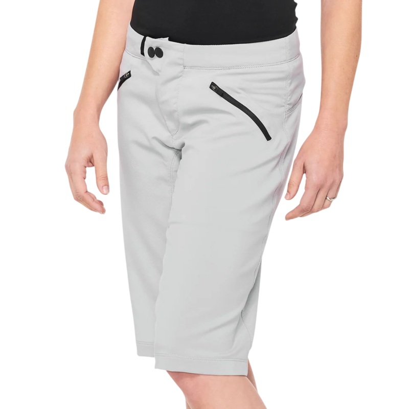 100% Ridecamp MTB Short – Womens – Gray Gray Small