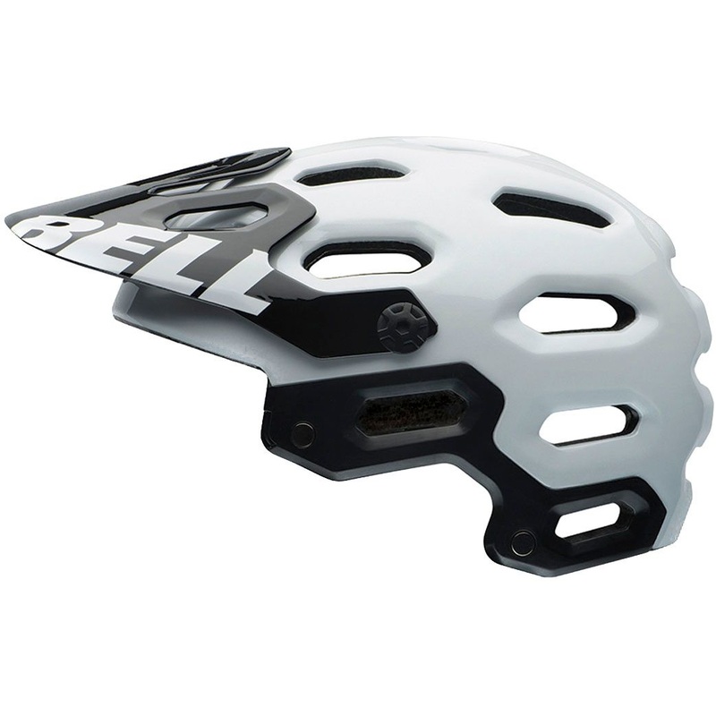 Bell Super 2 MTB Helmet – White White Small