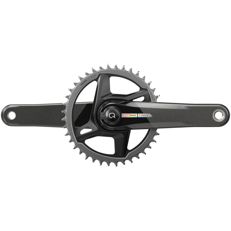 SRAM Force 1 AXS Wide Power Meter Crankset  Carbon Fiber, 12-Speed, DUB Spindle, Waterproof, Road & Gravel Cycling Performance Gear 167.5mm
