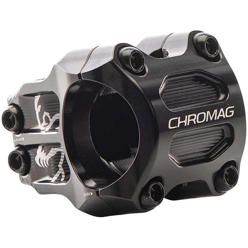 Chromag Riza Stem – 32mm, 35mm Clamp, +/-0, Black