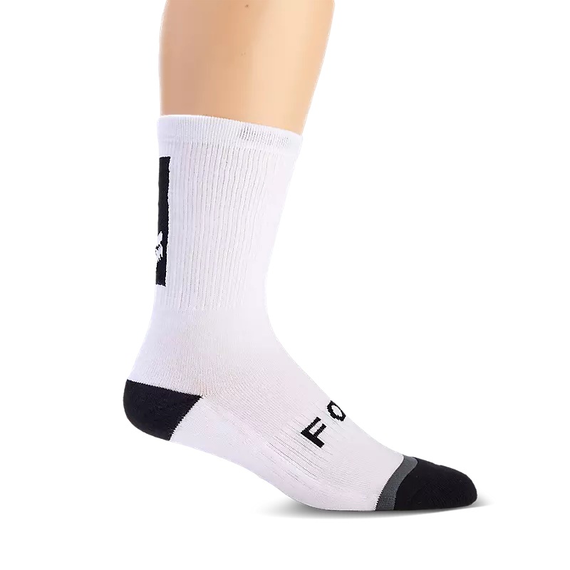 Fox Racing 8″ Defend Sock – White White X-Small/Small