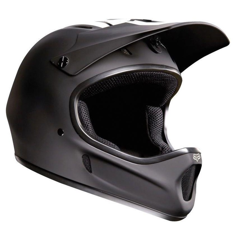 Fox Racing Rampage Full Face Helmet – Matt Black – NLM Matt Black Small