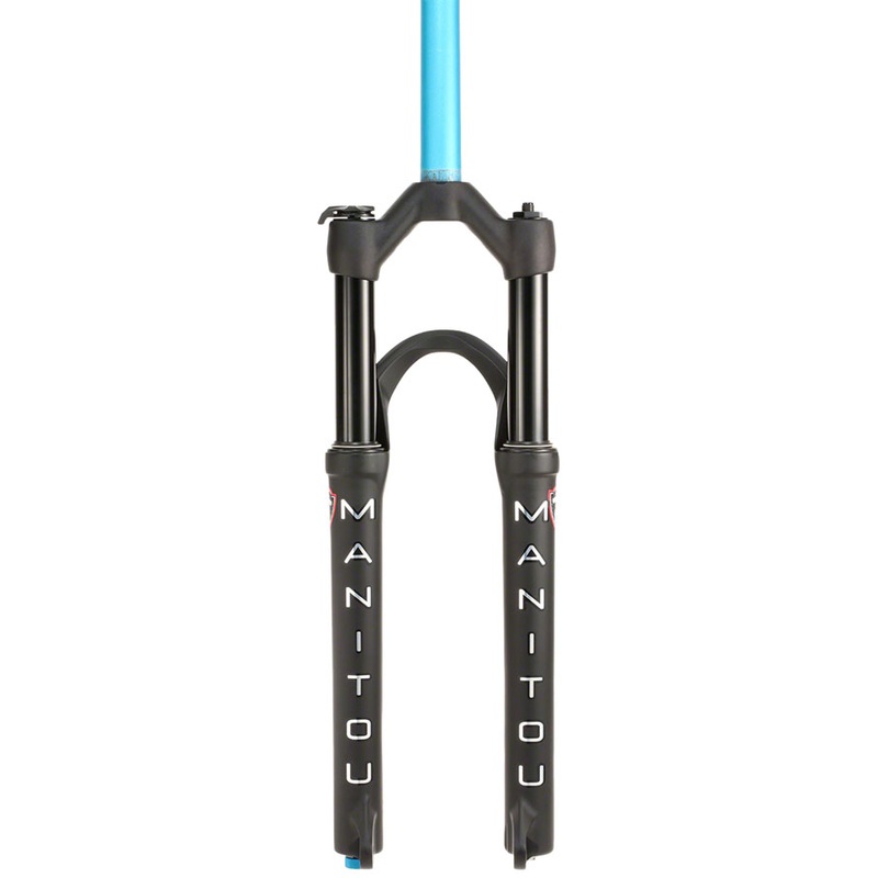 Manitou Markhor Suspension Fork – 29″, 100 mm, 9 x 100 mm, 51 mm Offset, Matte Black
