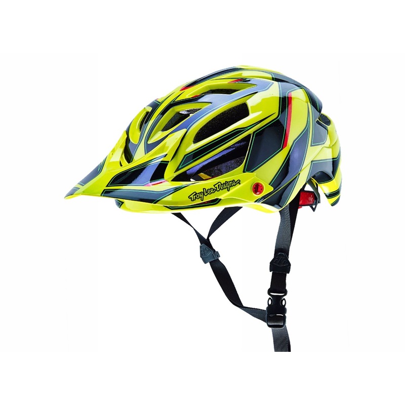 Troy Lee Designs A1 MTB Helmet – Reflex – Yellow Yellow Medium/Large